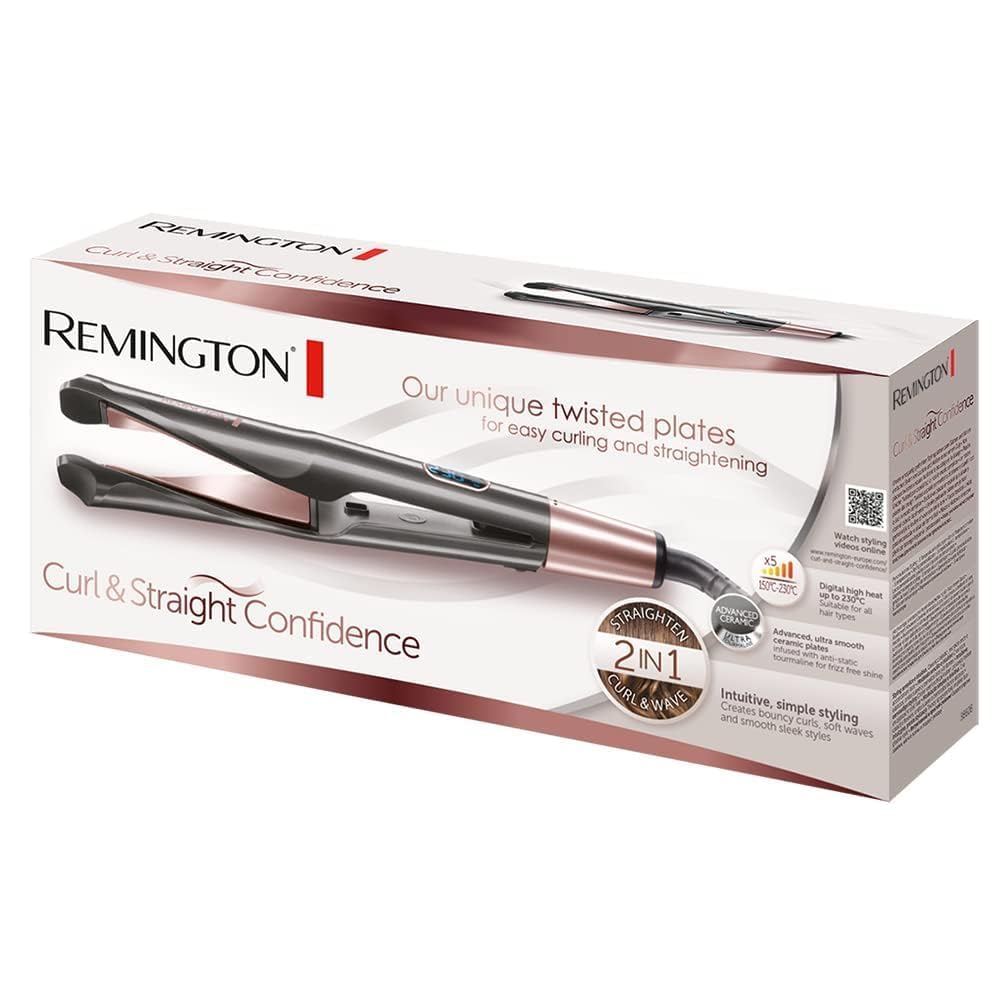 remington-s6606-curl-straight-confidence-2in1-piastra-per-capelli-e-arricciacape image 2