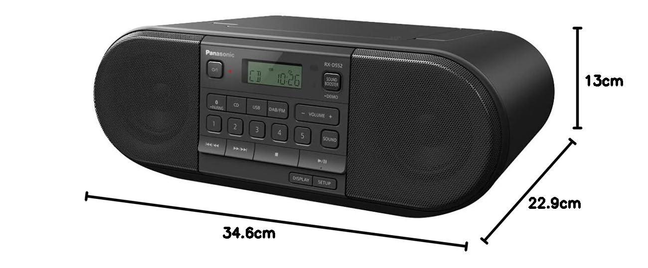 panasonic-rx-d552-radio-dab-portatile-con-bluetooth-lettore-cd-usb-e-equalizzato image 6