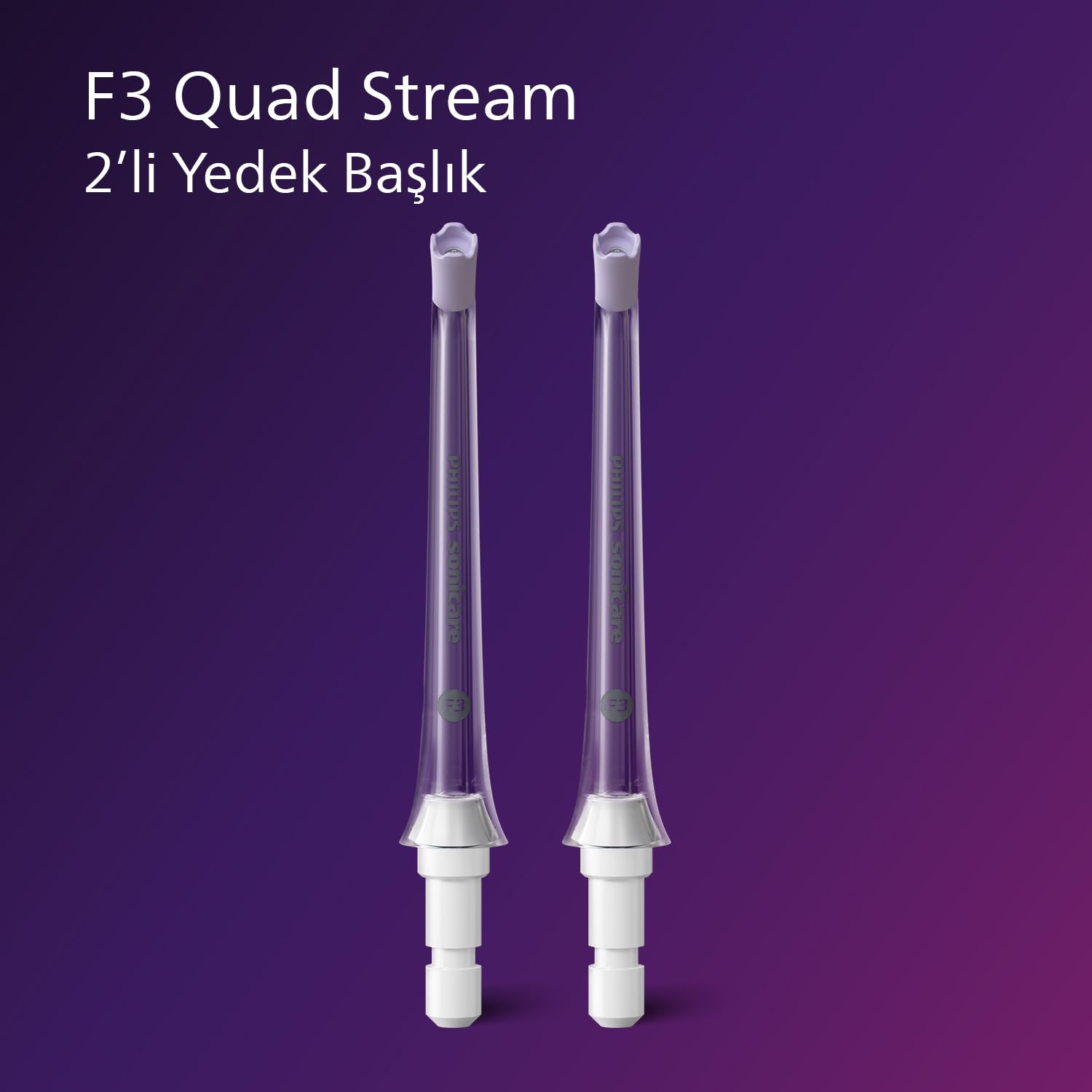philips-sonicare-hx3062-00-beccuccio-irrigatore-orale-f3-quad-stream-per-power-f image 2
