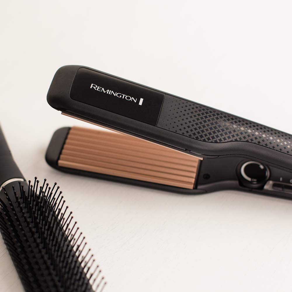 remington-s3580-ceramic-crimp-220-piastra-fris-per-onde-a-zigzag-e-volume-rivest image 6