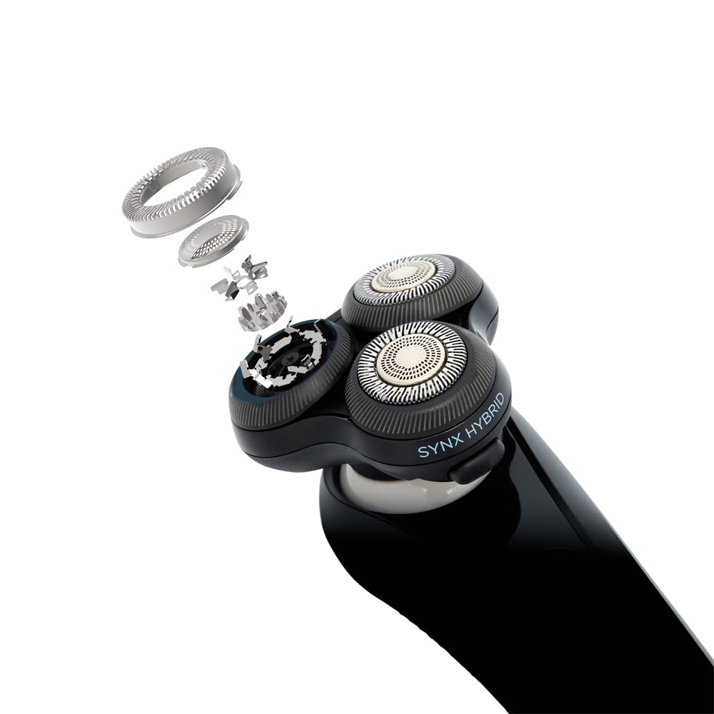 remington-x5-limitless-xr1755-rasoio-elettrico-da-uomo-a-testine-rotanti-wet-dry image 2