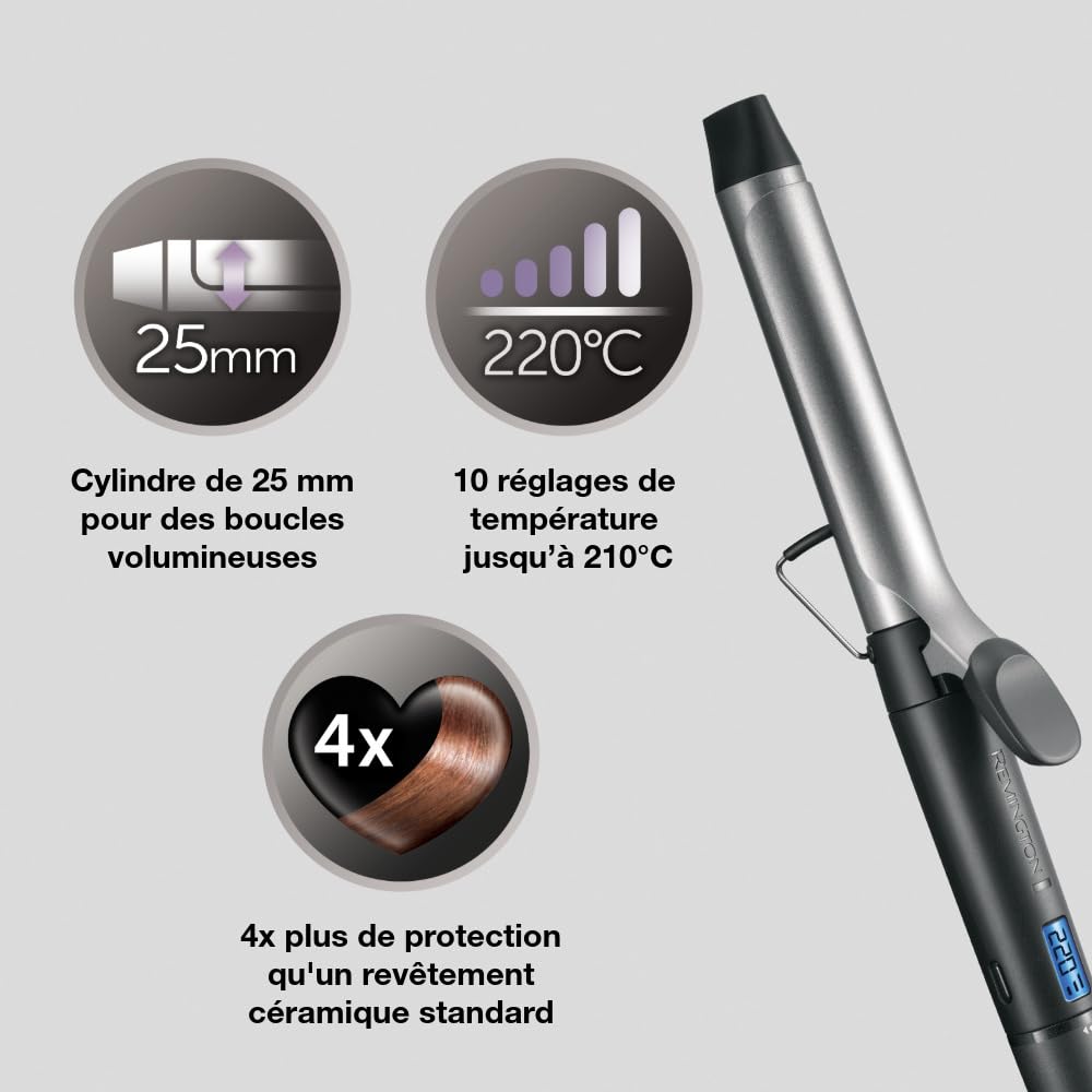 remington-ci6525-pro-soft-curl-ferro-arricciacapelli-25-mm-rivestimento-antistat image 4