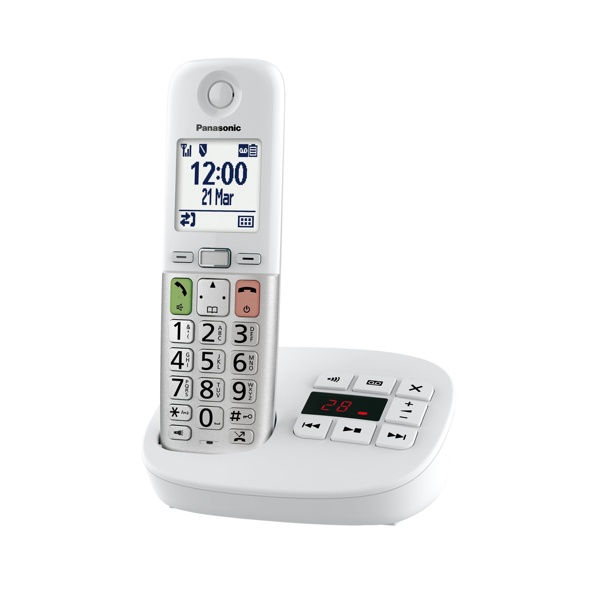 panasonic-kx-tgu430exw-telefono-cordless-digitale-con-segreteria-fav-call-torcia image 1