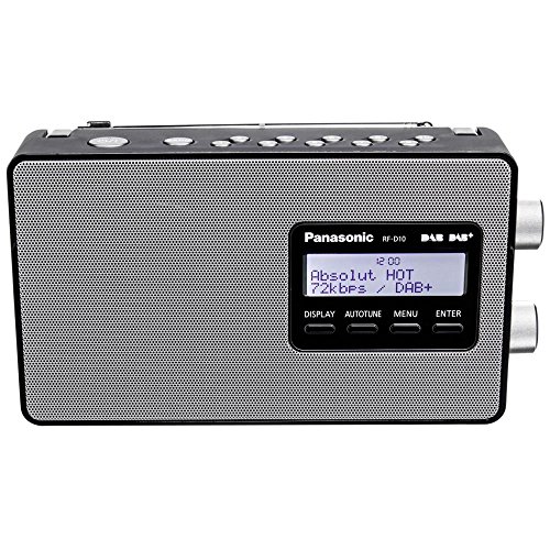 panasonic-rf-d10eg-k-radio-digitale-portatile-dab-dab-fm-con-display-lcd-retroil image 3