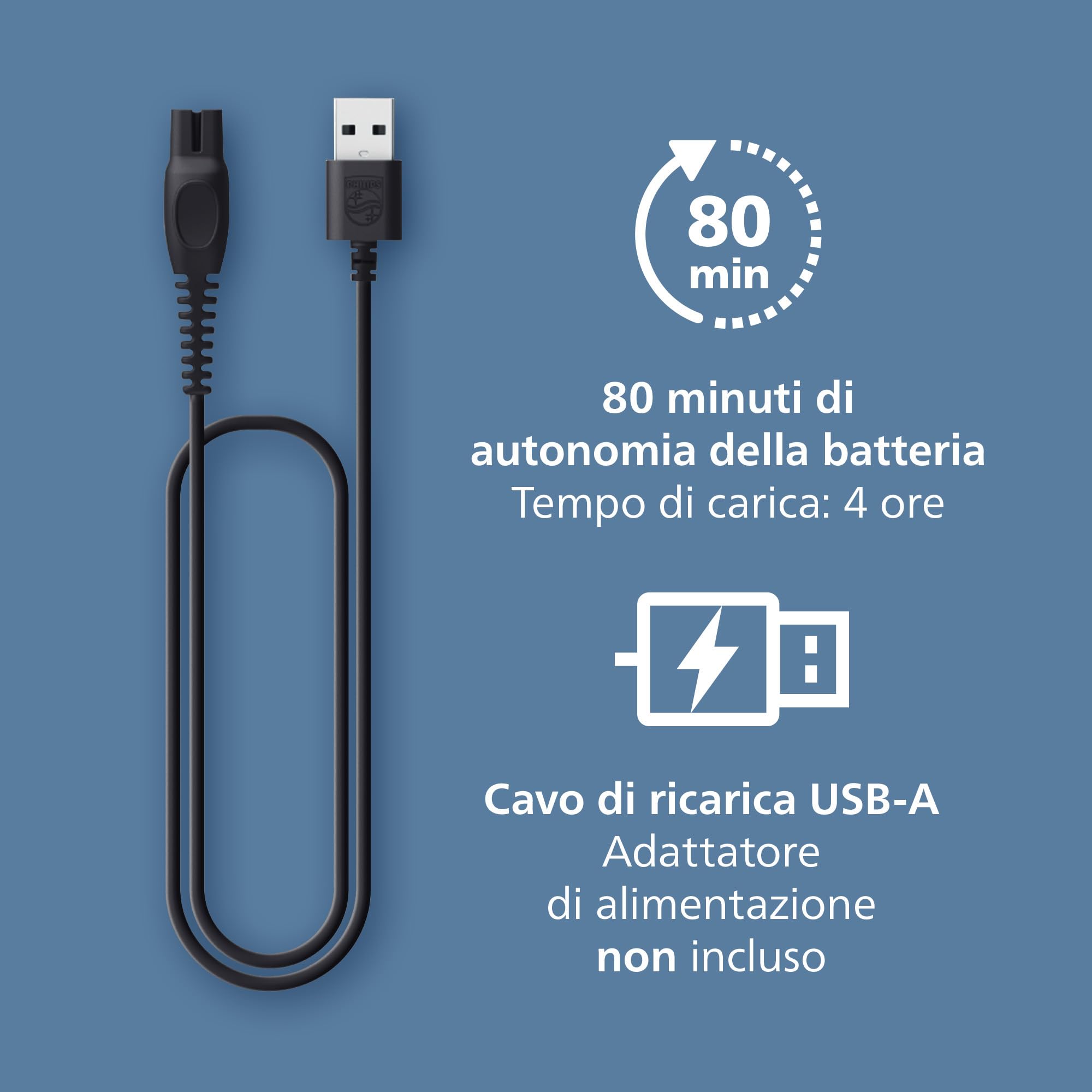 philips-serie-3000-bt3660-15-regolabarba-con-lame-in-metallo-autoaffilanti-40-im image 7
