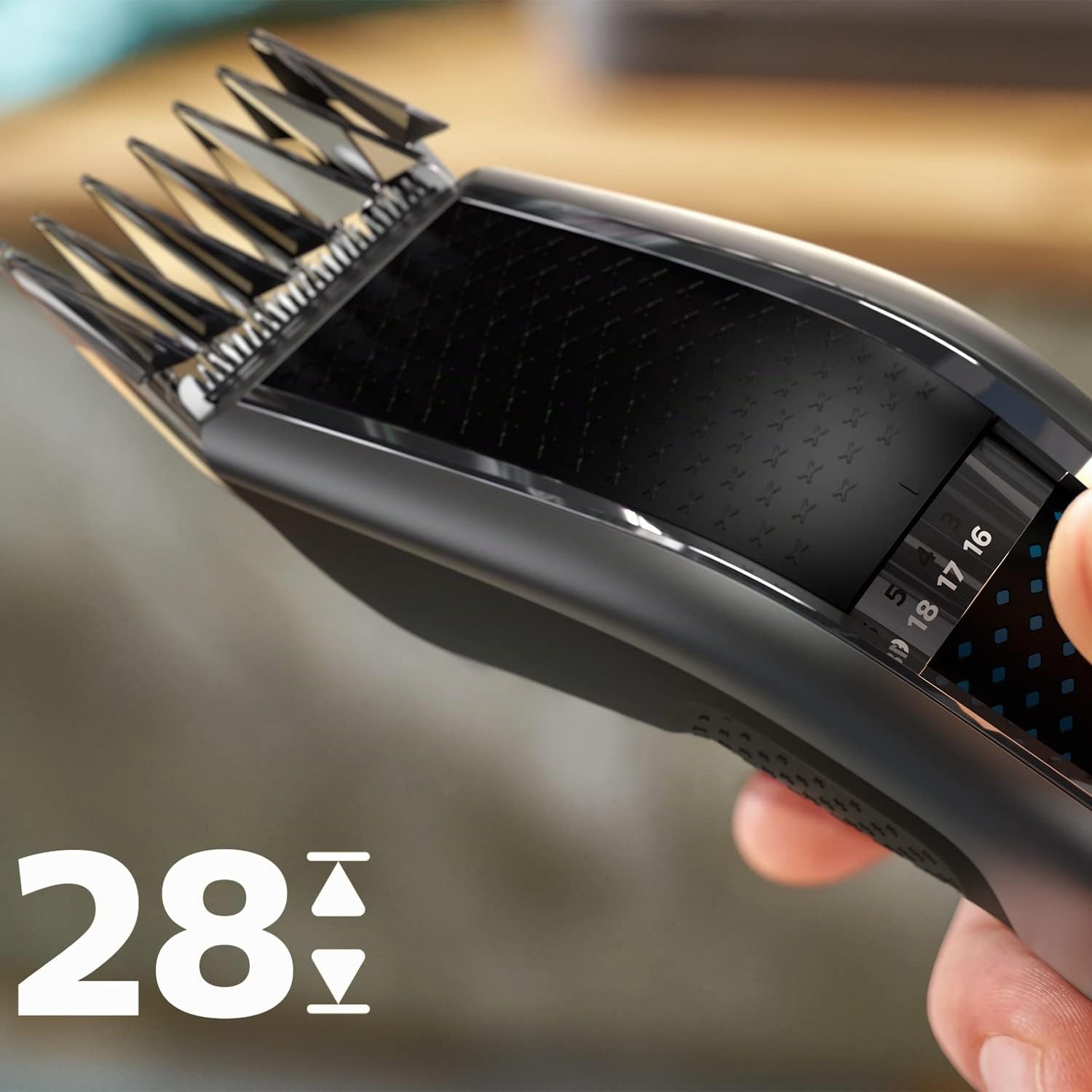philips-hair-clipper-series-5000-hc5650-15-regolacapelli-con-trim-n-flow-pro-e-d image 6