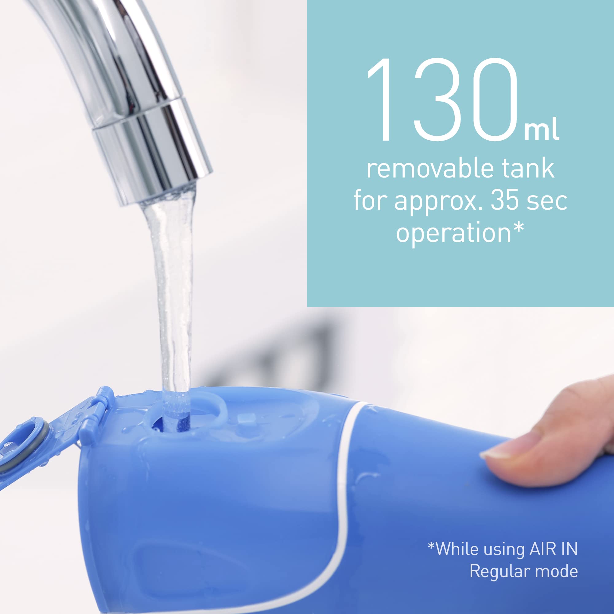 panasonic-ew1211w-dentacare-irrigatore-orale-ricaricabile-con-bubble-water-strea image 5