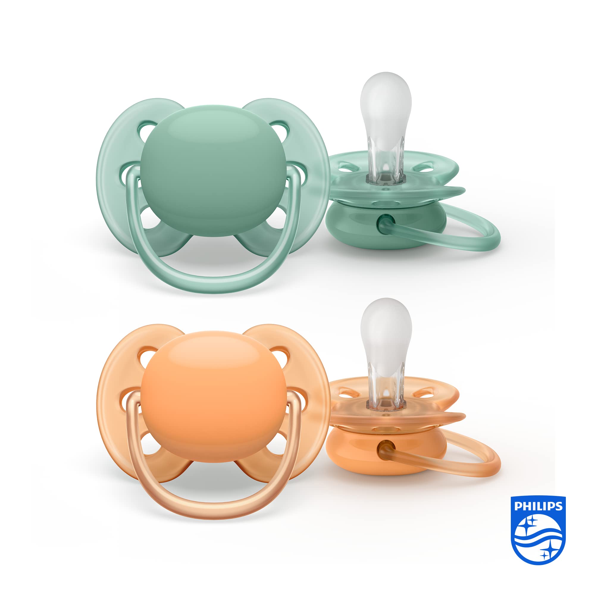 philips-avent-scf091-03-ciucci-ultra-soft-senza-bpa-0-6-mesi-confezione-da-2-con image 2