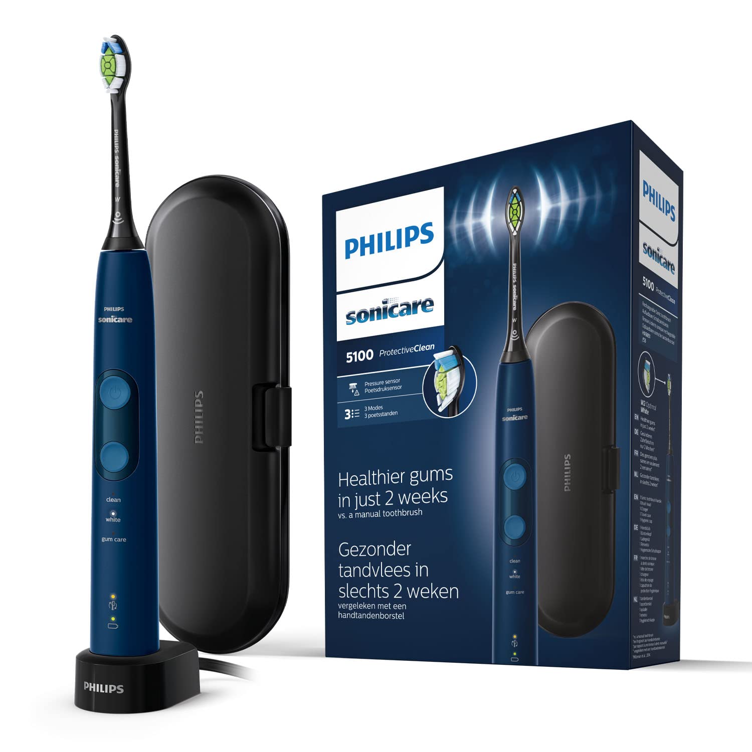 philips-sonicare-protectiveclean-5100-spazzino-elettrico-sonico-con-3-programmi- image 1