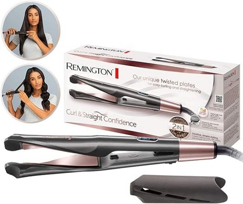 remington-s6606b-curl-straight-confidence-2in1-multistyler-piastra-per-capelli-e image 2