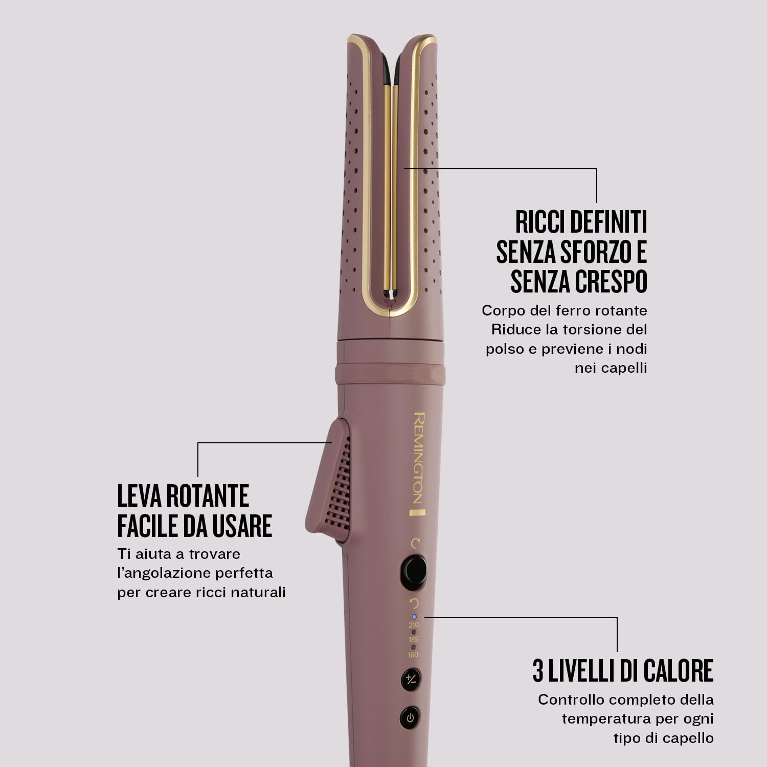 remington-airvive-ci8930-arricciacapelli-con-corpo-rotante-tecnologia-ionica-cer image 2