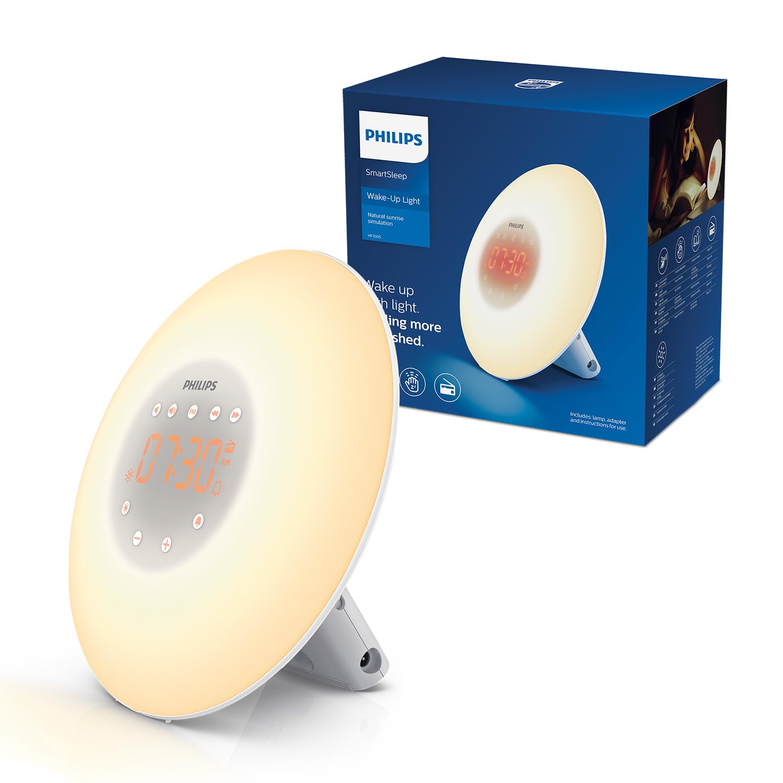 philips-wake-up-light-hf3505-01-sveglia-luminosa-alba-simulata-con-2-suoni-natur image 1