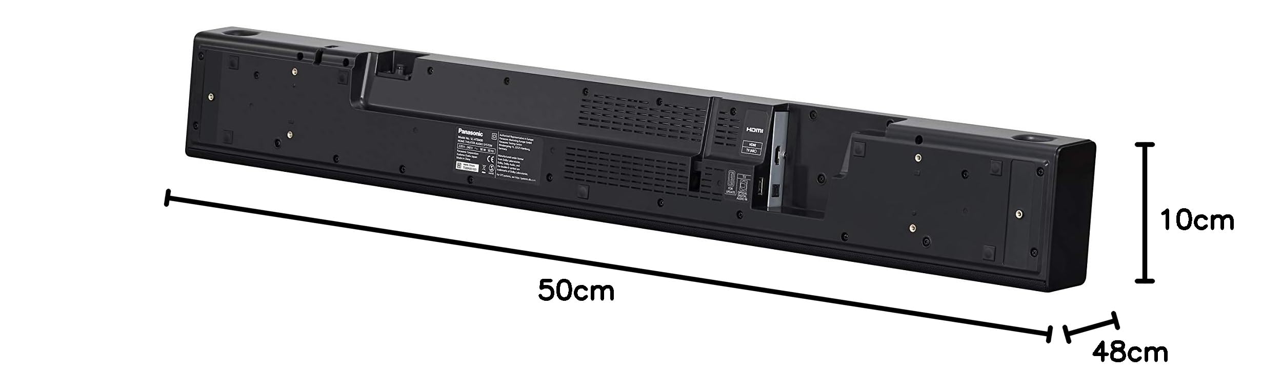panasonic-sc-htb400egk-soundbar-160-w-surround-2-1-con-doppi-subwoofer-integrati image 5