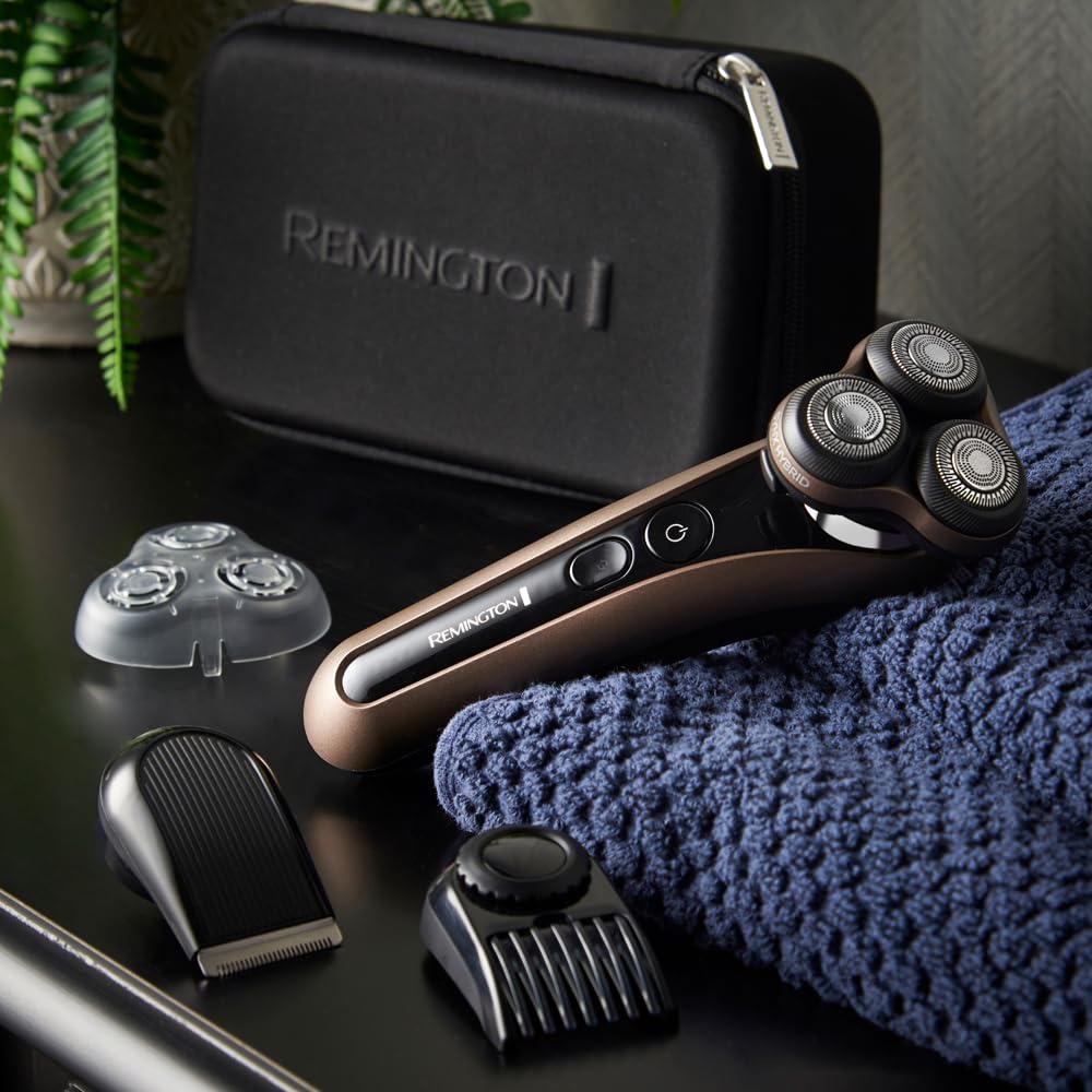 remington-x9-limitless-xr1795-rasoio-elettrico-a-testine-rotanti-uomo-wet-dry-te image 8
