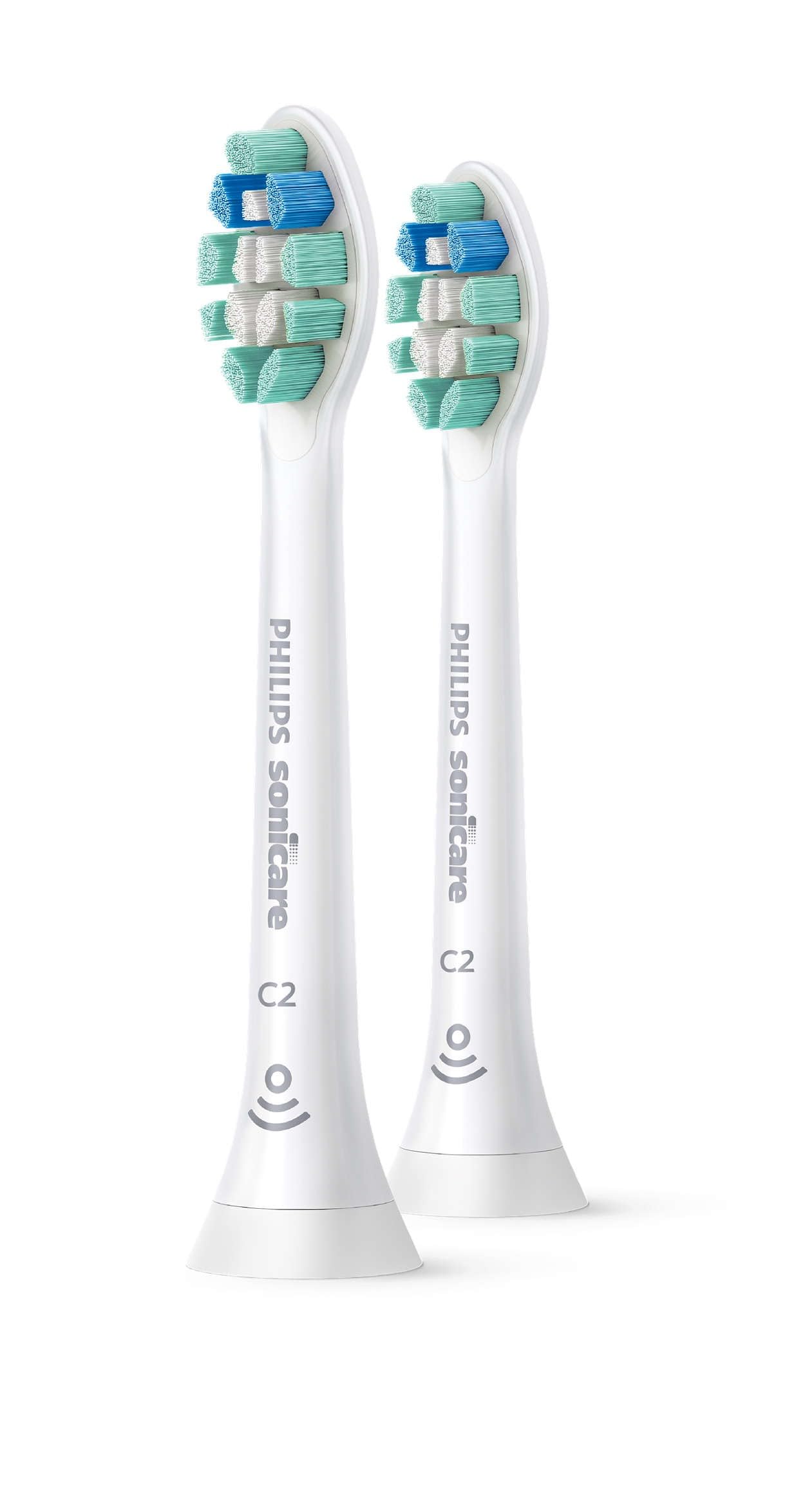 philips-sonicare-hx9022-10-pack-da-2-testine-di-ricambio-c2-optimal-plaque-defen image 1