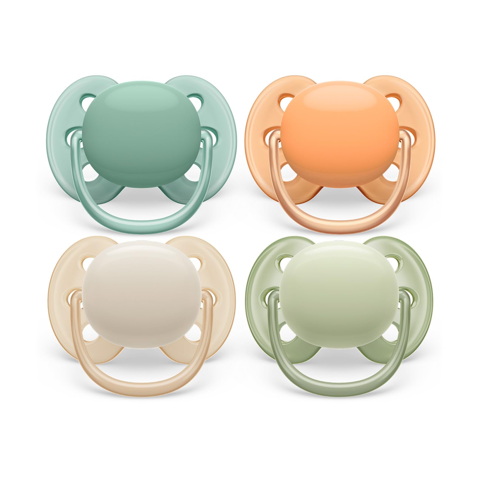 philips-avent-ultra-soft-scf091-35-set-4-ciucci-ortodontici-morbidi-per-neonati- image 1