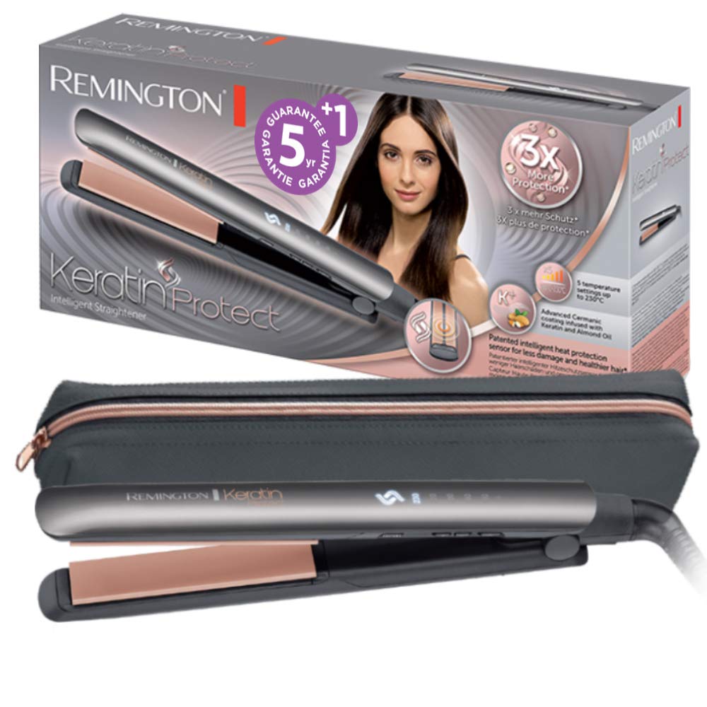 remington-s8598-keratin-protect-piastra-per-capelli-professionale-sensore-intell image 1