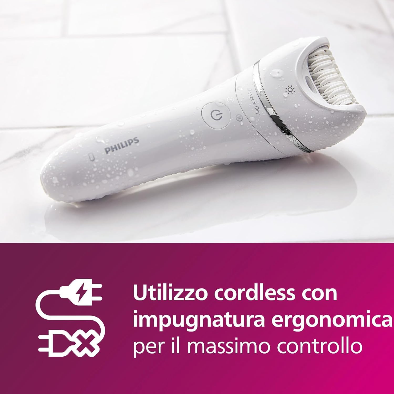 philips-epilator-series-8000-bre715-00-wet-dry-cordless-con-6-accessori-rifinito image 6