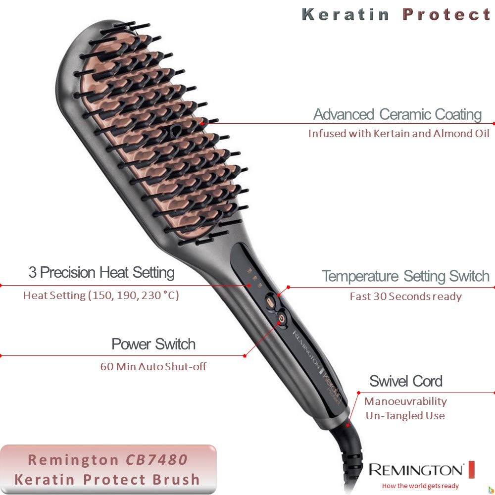 remington-cb7480-keratin-protect-spazzola-lisciante-elettrica-2-in-1-con-rivesti image 3