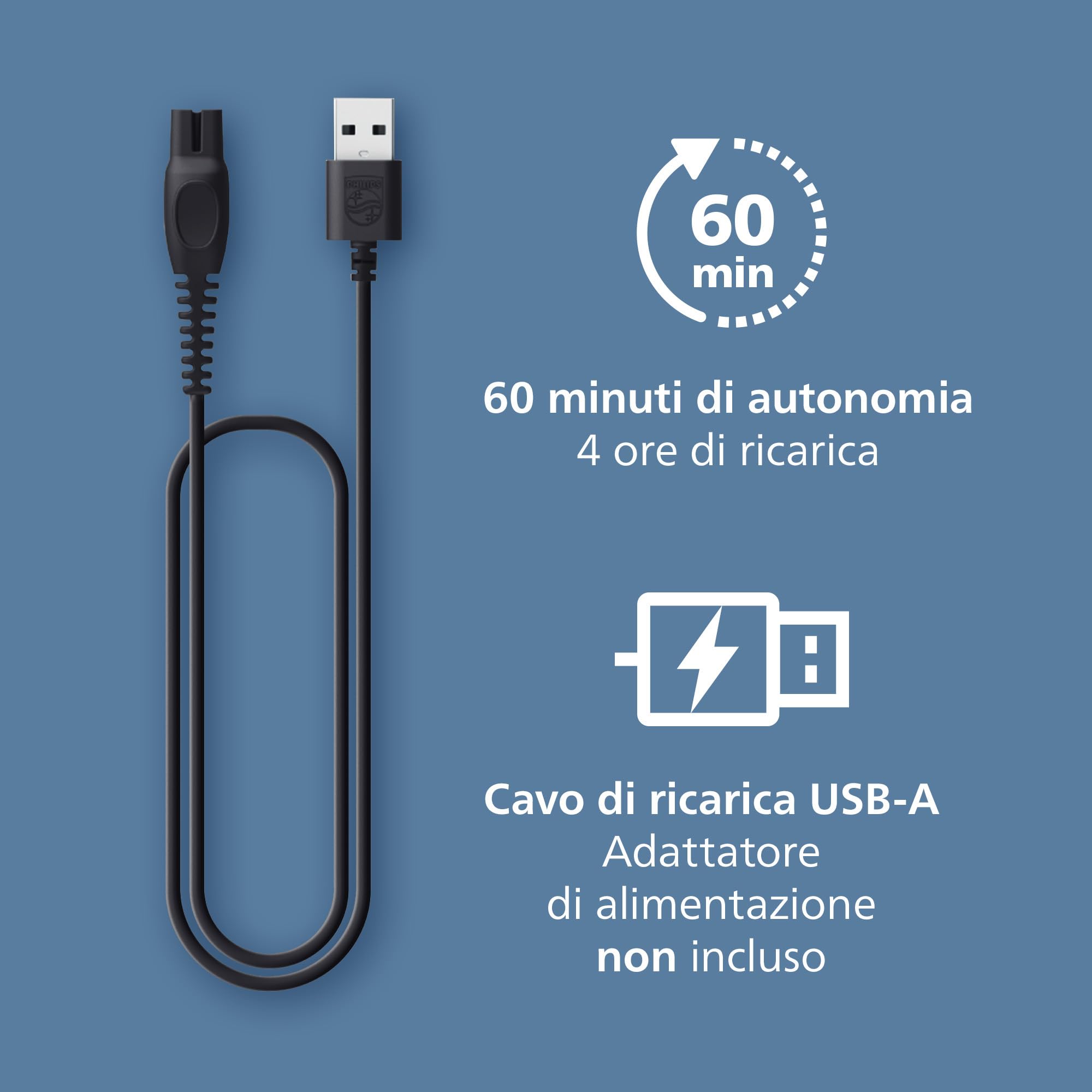 philips-serie-3000-bt3619-15-regolabarba-uomo-con-lame-autoaffilanti-20-impostaz image 7