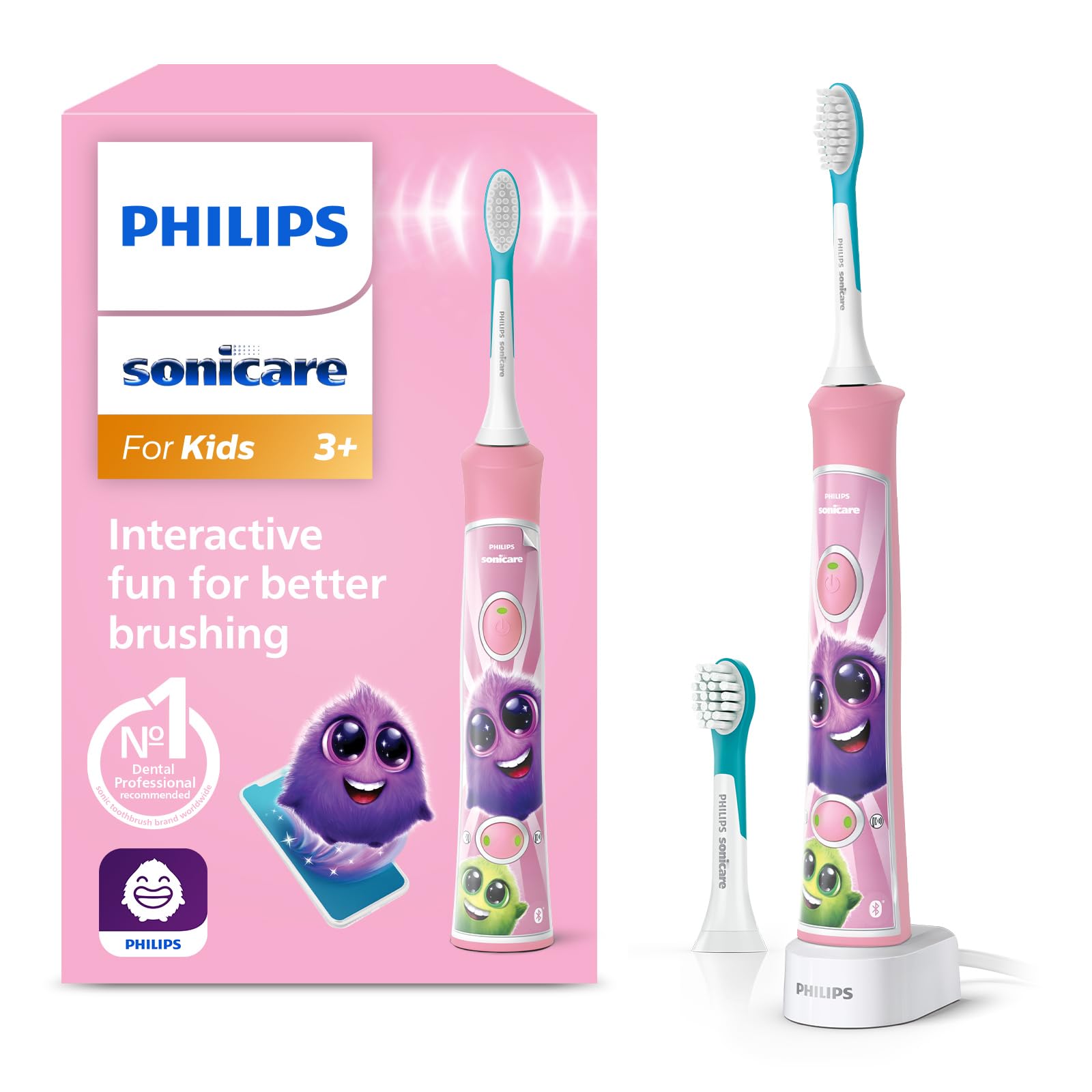 philips-sonicare-for-kids-hx6352-42-spazzolino-elettrico-sonico-per-bambini-conn image 1