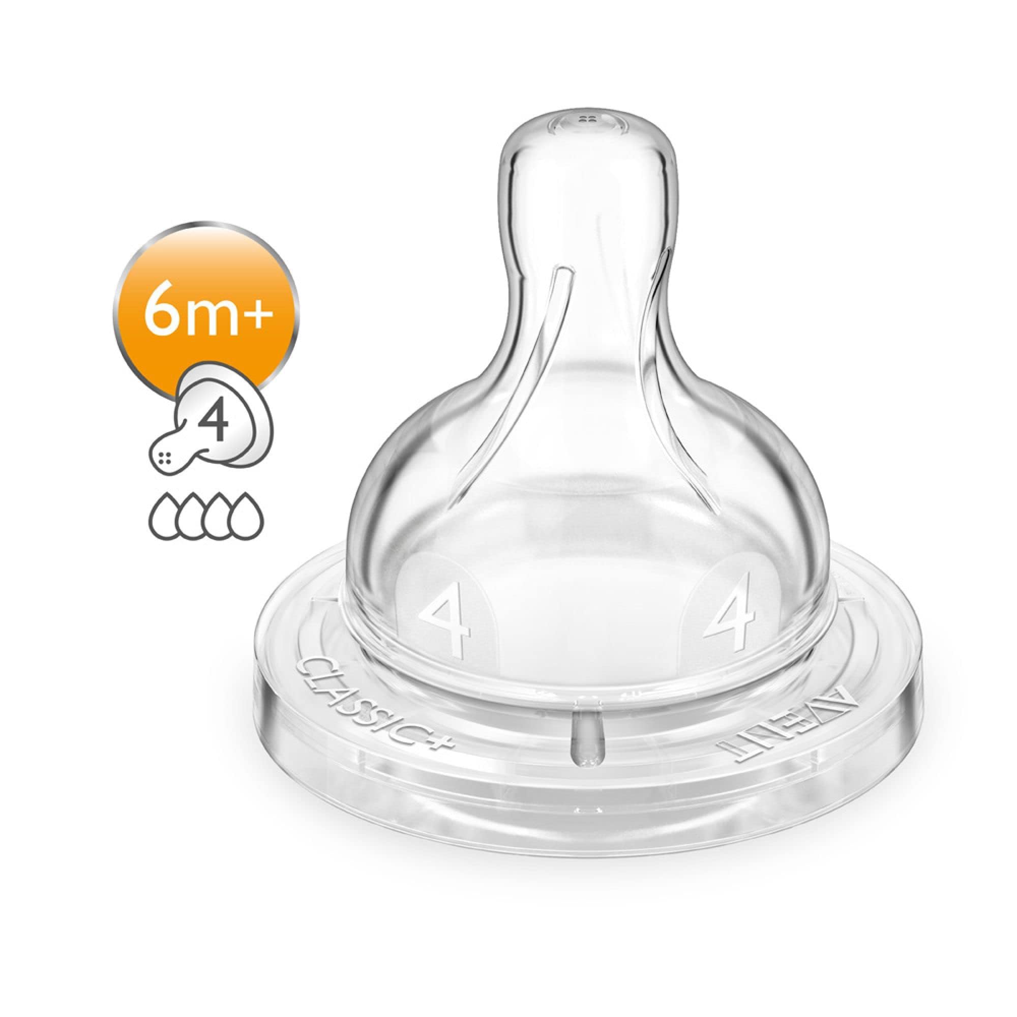 philips-avent-natural-scf044-27-tettarelle-a-flusso-abbondante-con-4-fori-6-mesi image 2