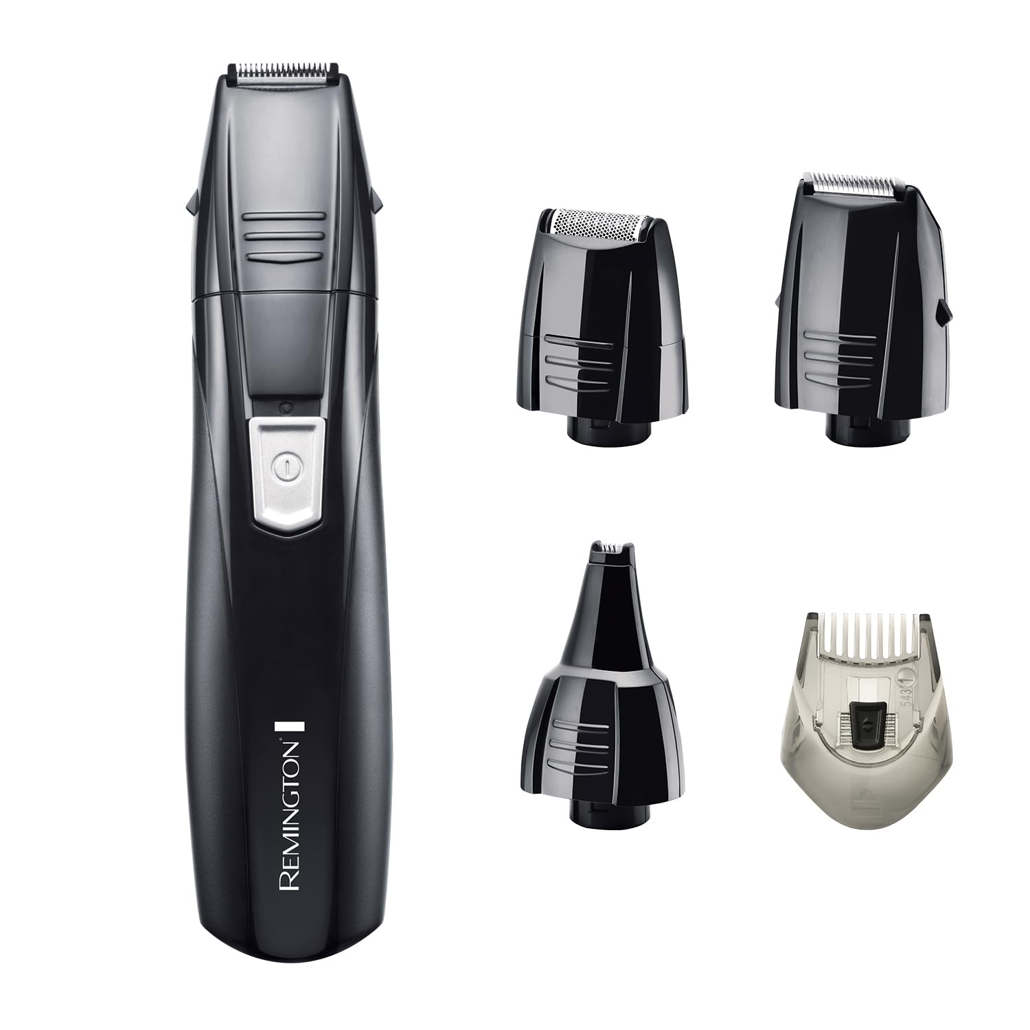 remington-pg180-rifinitore-regolabarba-e-rasoio-multiuso-a-batteria-lame-in-acci image 1