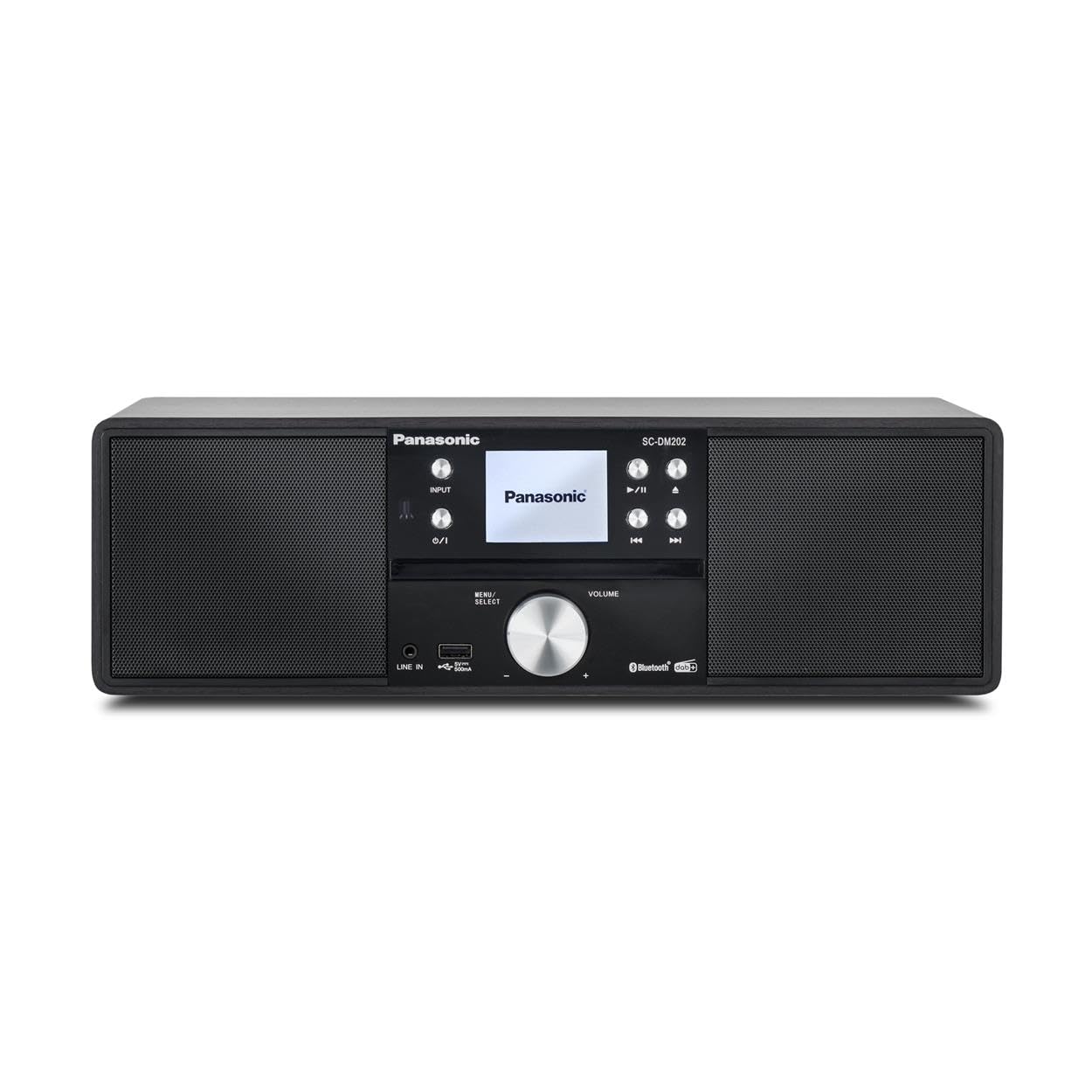panasonic-sc-dm202eg-k-micro-hi-fi-compatto-con-cd-radio-dab-fm-usb-e-bluetooth- image 1