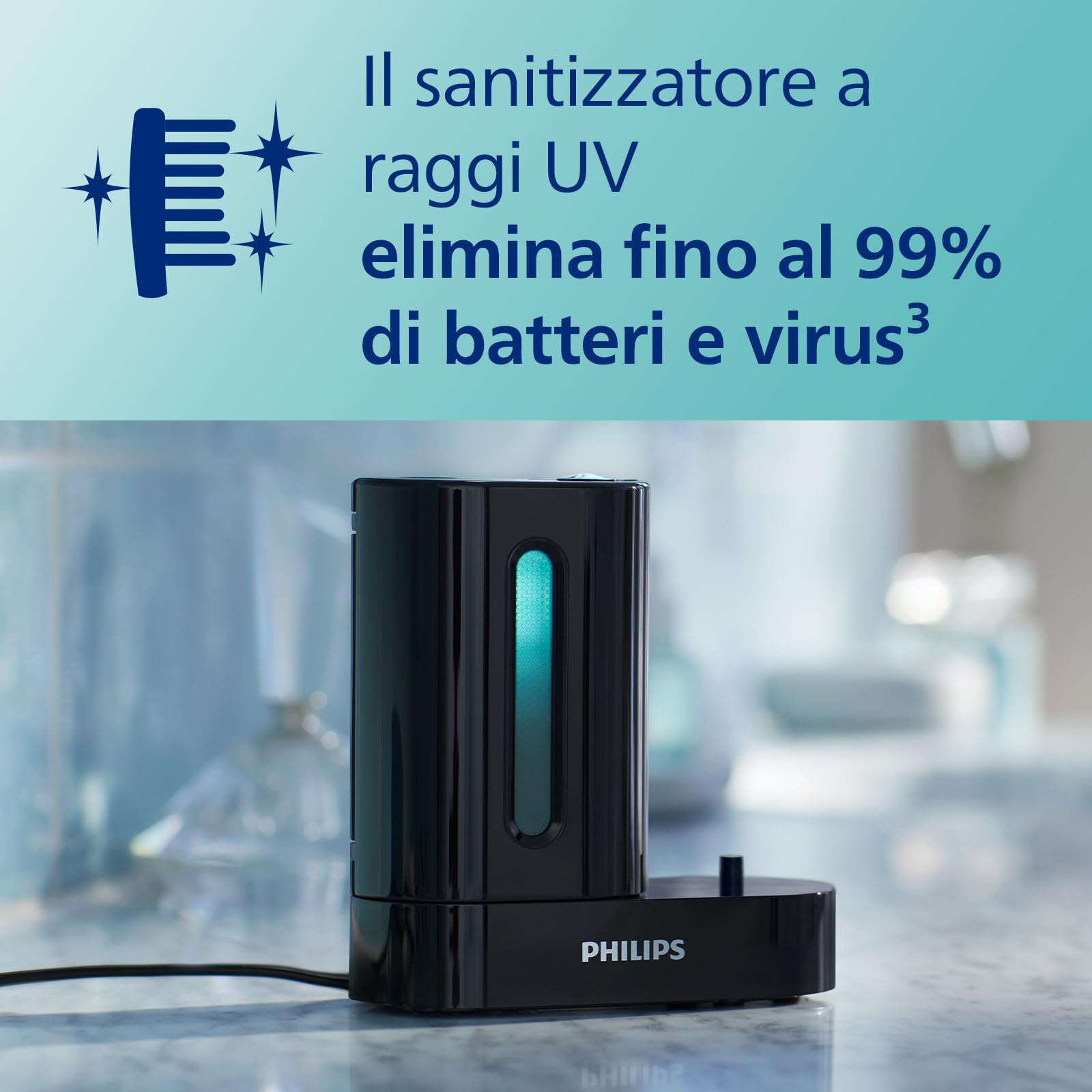 philips-sonicare-protectiveclean-5100-hx6850-57-spazzino-elettrico-sonico-con-sa image 2