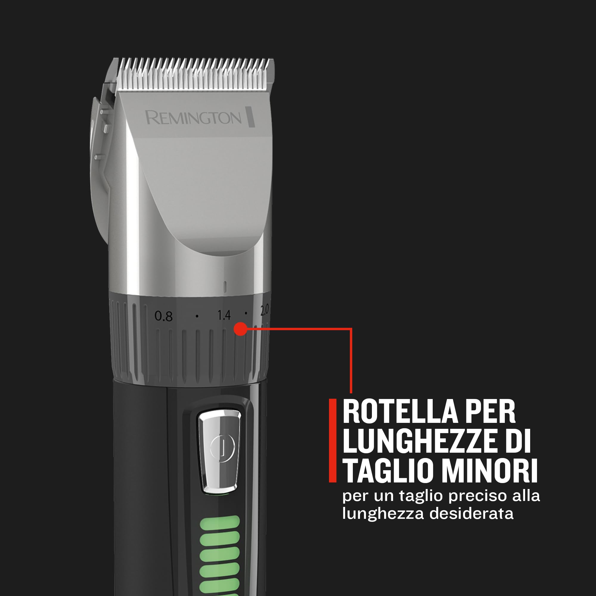 remington-hc5811-hybrid-kit-tagliacapelli-professionale-con-lame-in-ceramica-aut image 2