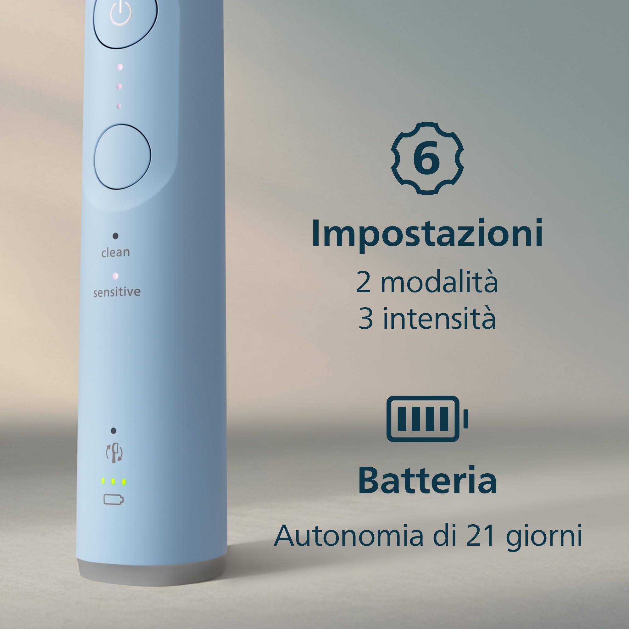 philips-sonicare-6100-hx7406-02-spazzolino-elettrico-sonico-con-sensore-di-press image 7