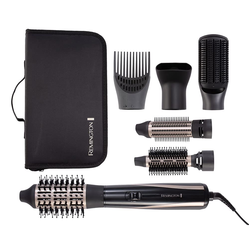 remington-as7700-spazzola-ad-aria-calda-1200w-con-6-accessori-spazzole-rotonde-2 image 2