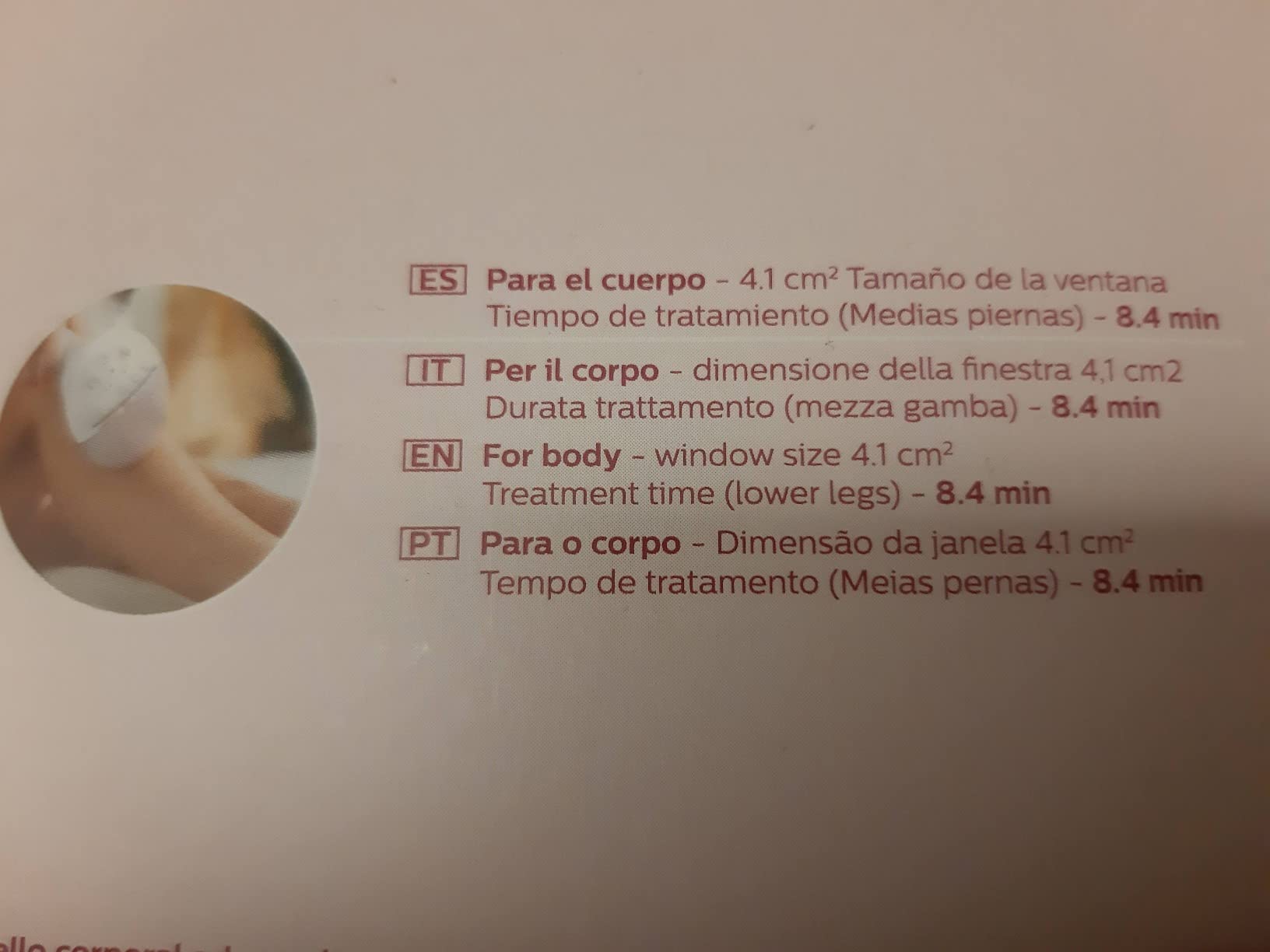Ottimo per gambe e ascelle
