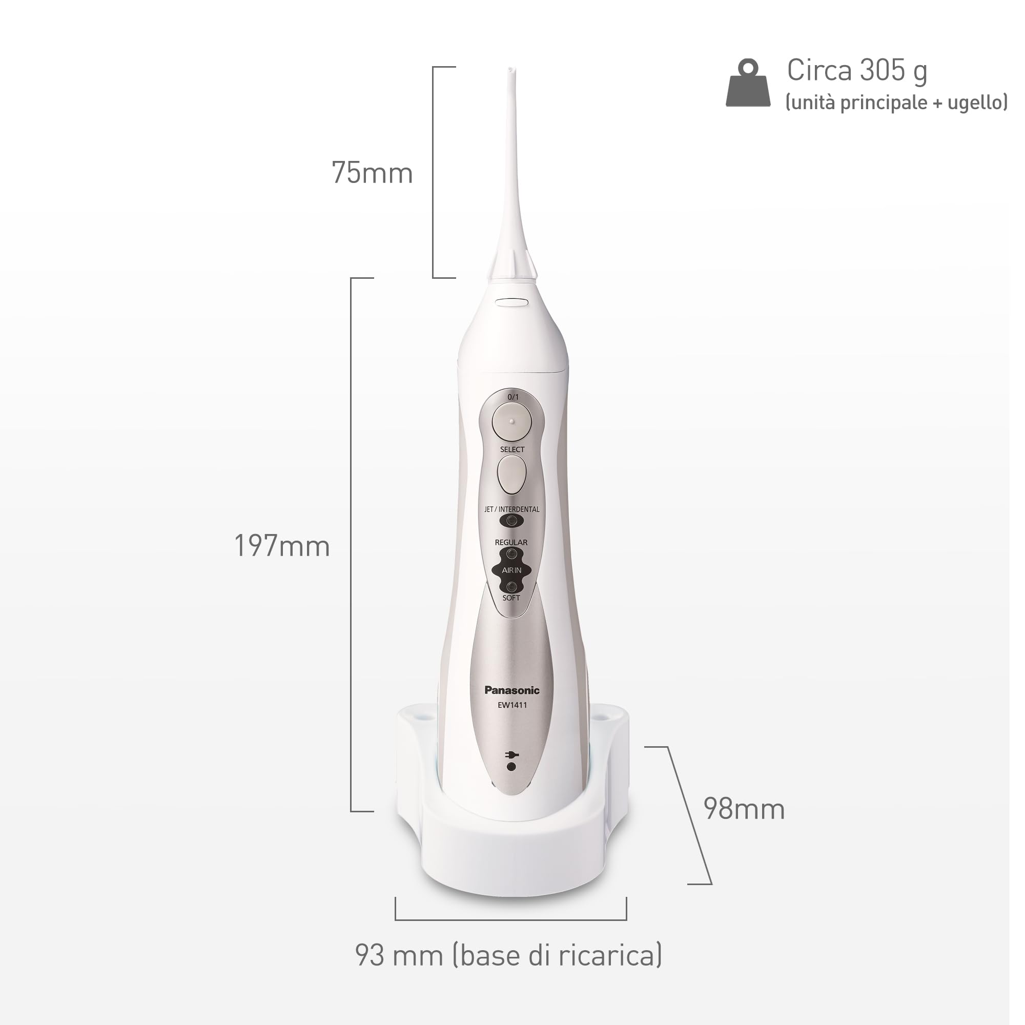 panasonic-ew1411-irrigatore-orale-portatile-ricaricabile-3-modalit-di-getto-serb image 7