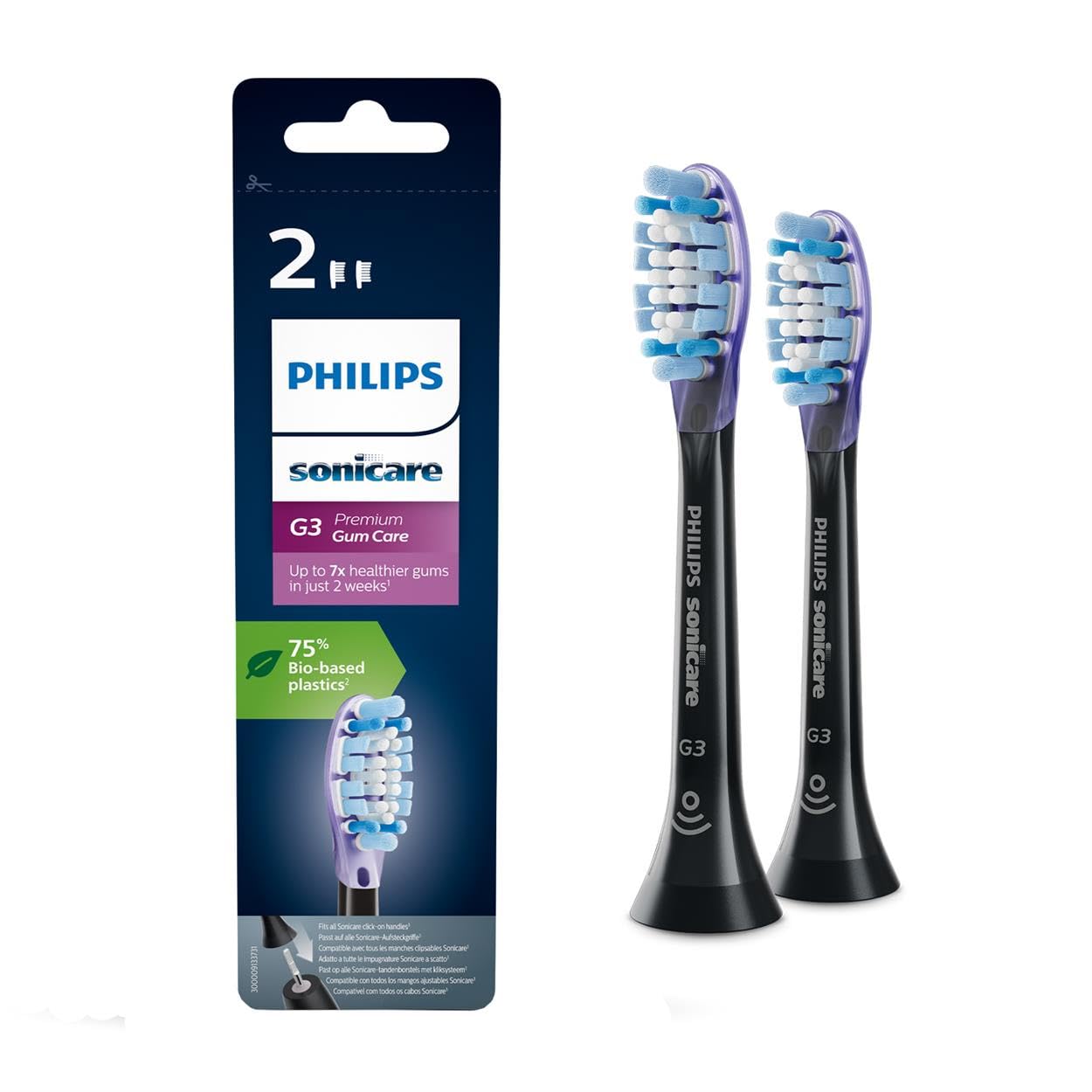 philips-sonicare-g3-premium-gum-care-hx9052-33-confezione-da-2-testine-di-ricamb image 1