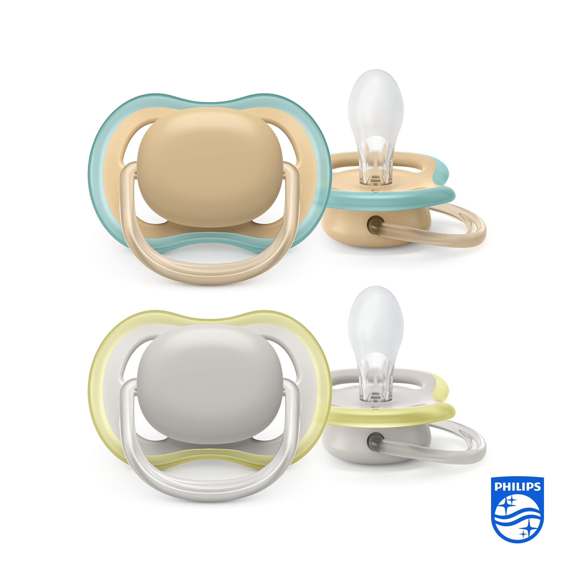 philips-avent-scf085-15-soother-ultra-air-ciucci-in-silicone-senza-bpa-0-6-mesi- image 2