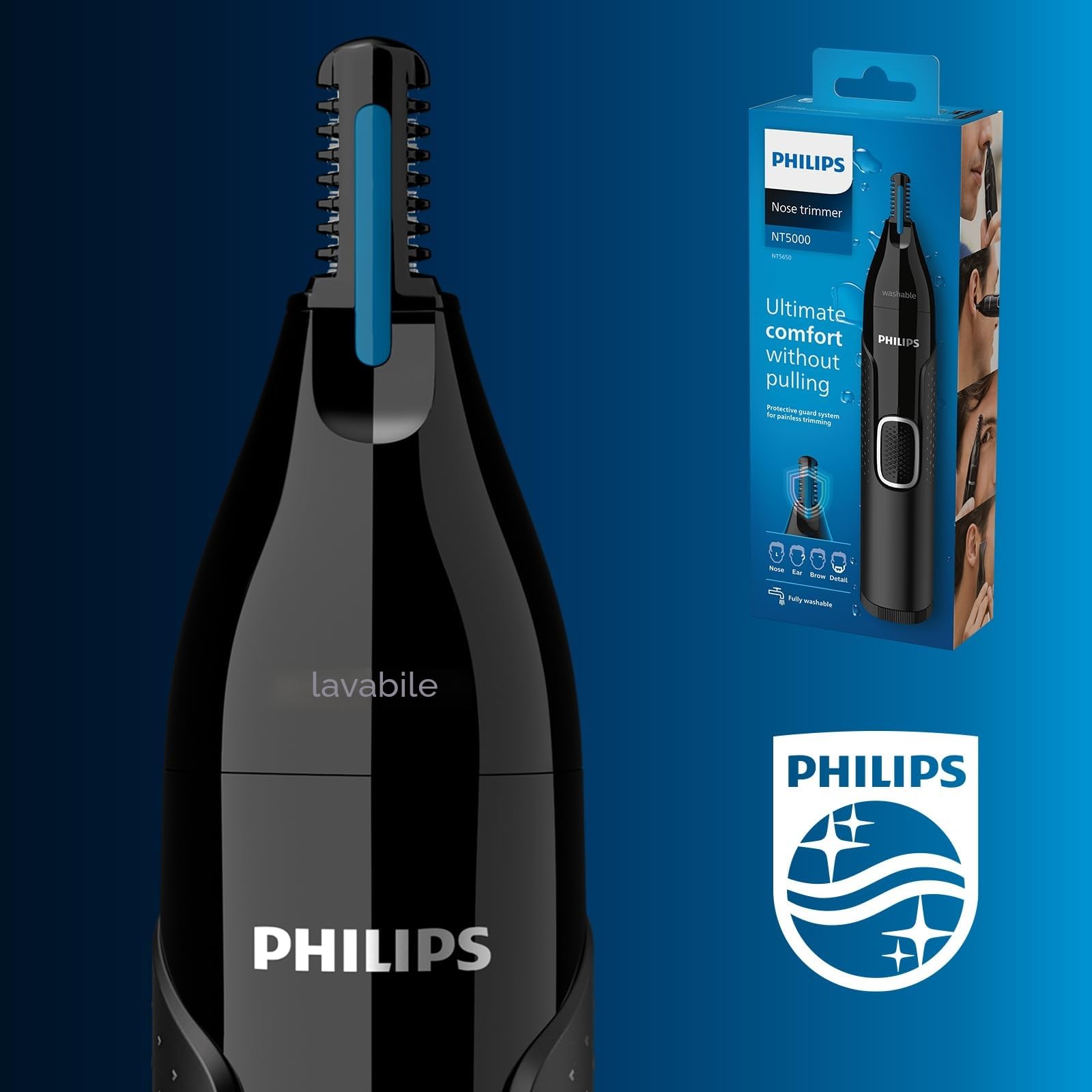 philips-series-5000-nt5650-16-rifinitore-a-batteria-per-naso-orecchie-e-sopracci image 7