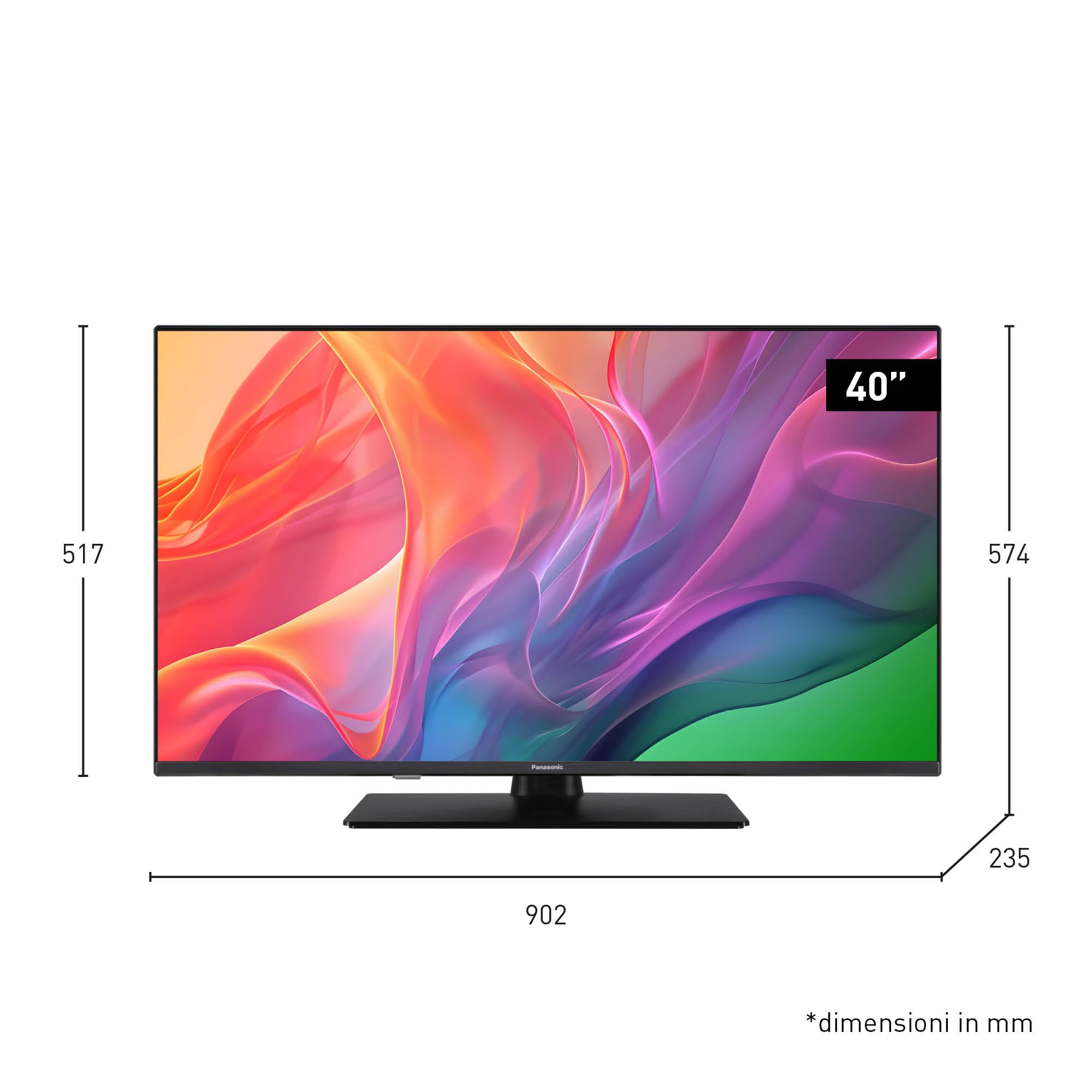 panasonic-tv-40s55aezc-serie-s55-smart-tv-led-40-pollici-full-hd-con-fire-tv-int image 2