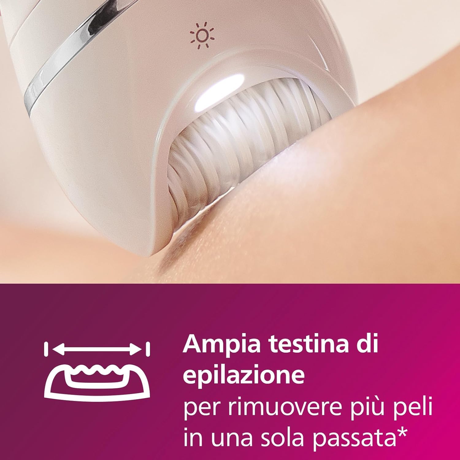 philips-epilator-series-8000-bre715-00-wet-dry-cordless-con-6-accessori-rifinito image 3