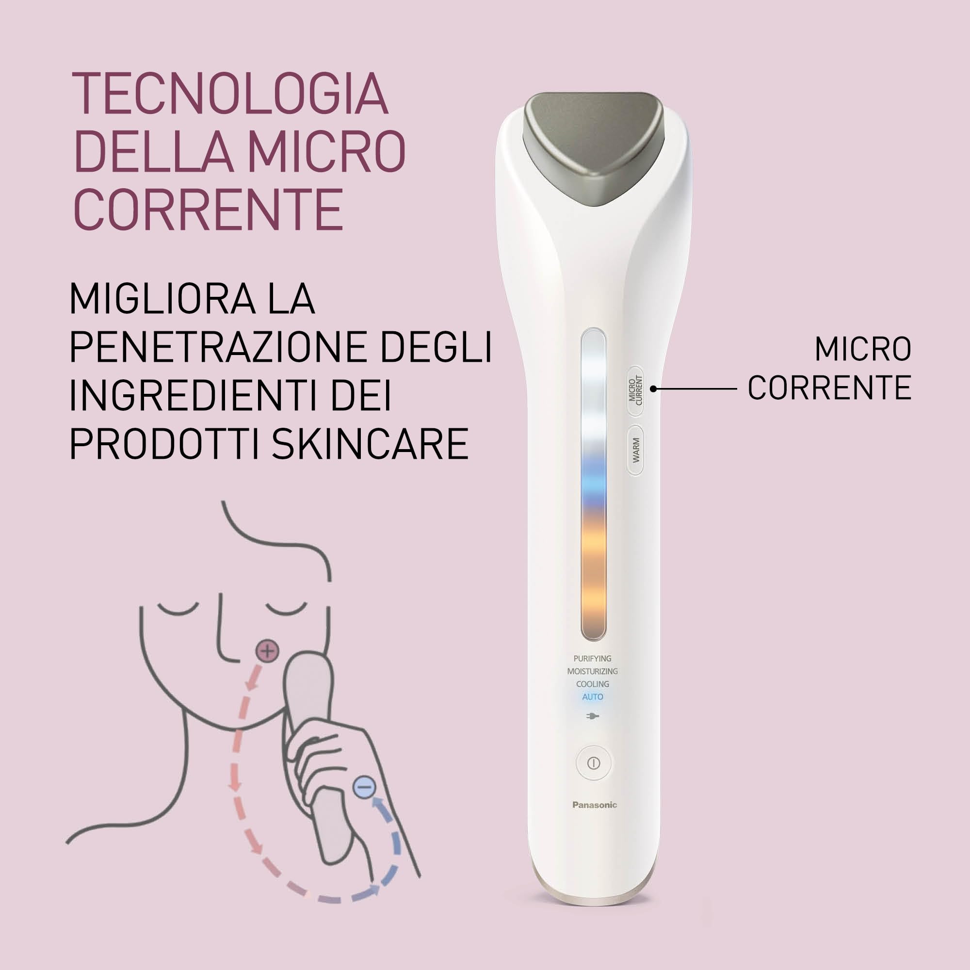 panasonic-eh-xt20-attivatore-di-giovinezza-3-in-1-a-micro-corrente-bianco-stimol image 4