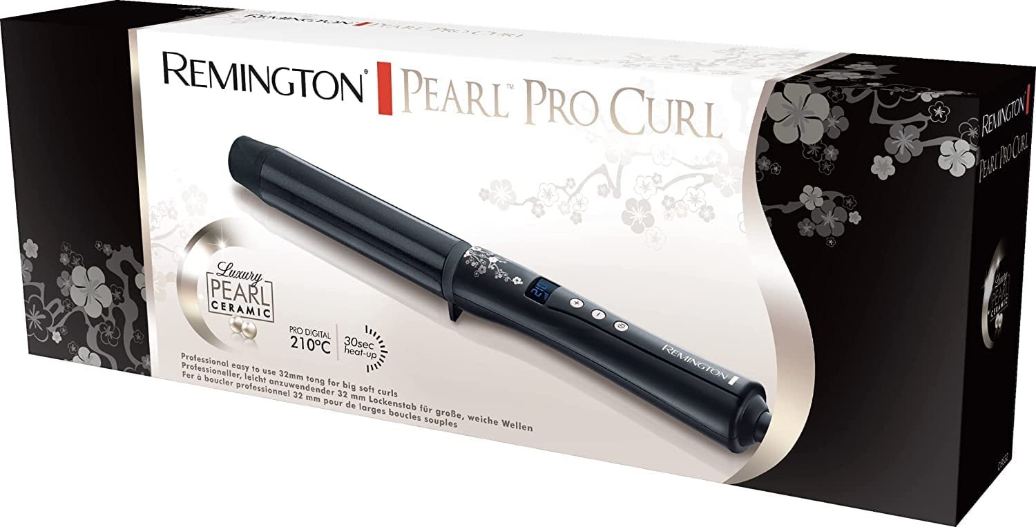 remington-ci9533-pearl-digital-ferro-arricciacapelli-conico-32-mm-con-rivestimen image 5