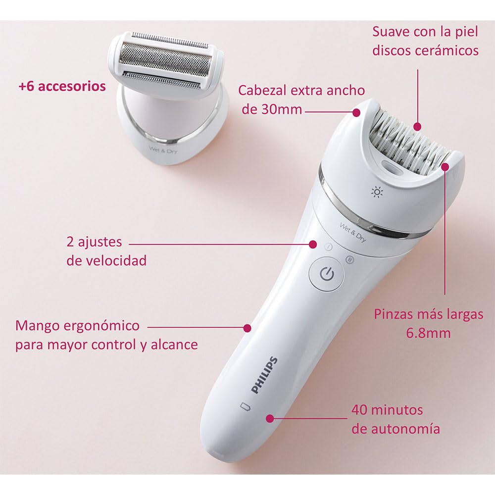 philips-serie-8000-bre700-00-epilatore-wet-dry-cordless-con-32-pinzette-in-ceram image 5