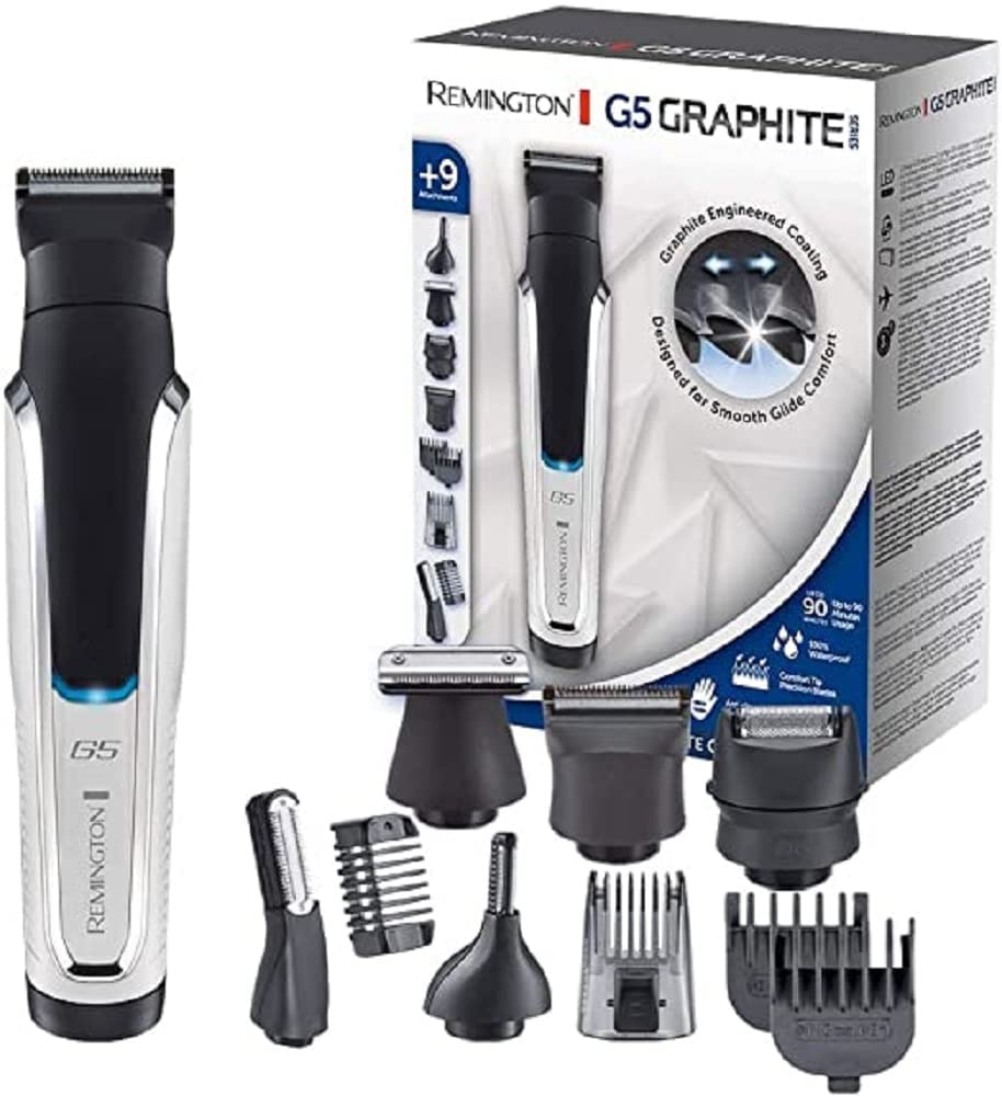 remington-pg3000-graphite-g3-multigroomer-ricaricabile-6-in-1-rifinitore-viso-ta image 7