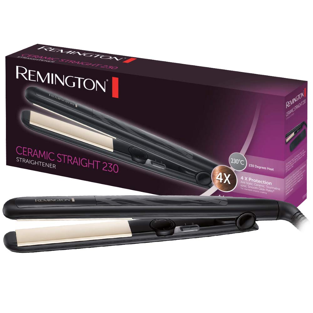 remington-s3500-ceramic-straight-piastra-per-capelli-con-rivestimento-ceramica-e image 1