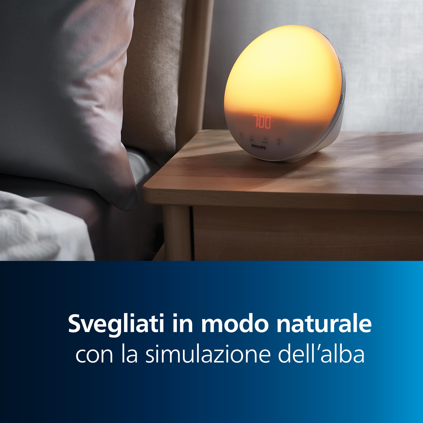 philips-smartsleep-hf3521-01-wake-up-light-sveglia-luminosa-da-comodino-con-simu image 2
