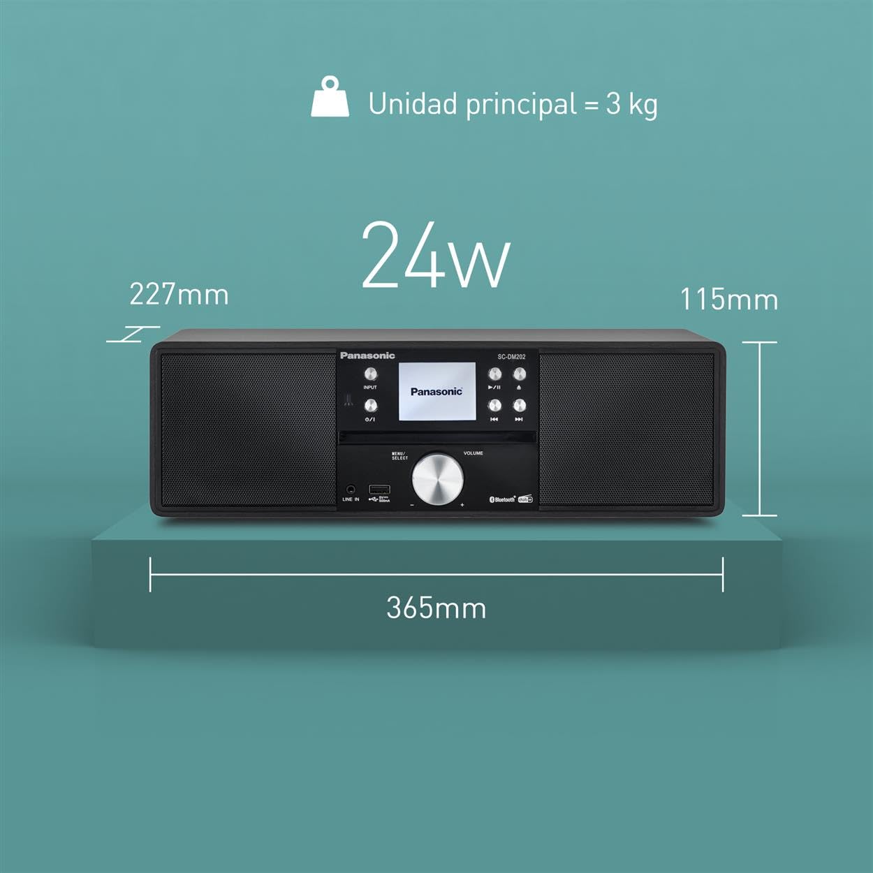 panasonic-sc-dm202eg-k-micro-hi-fi-compatto-con-cd-radio-dab-fm-usb-e-bluetooth- image 8