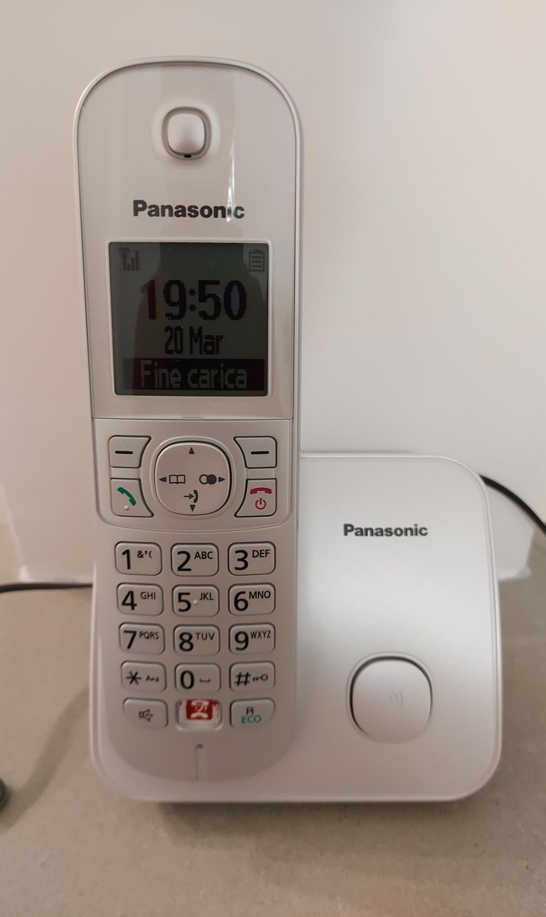 Buon telefono, manuale un po' scarno