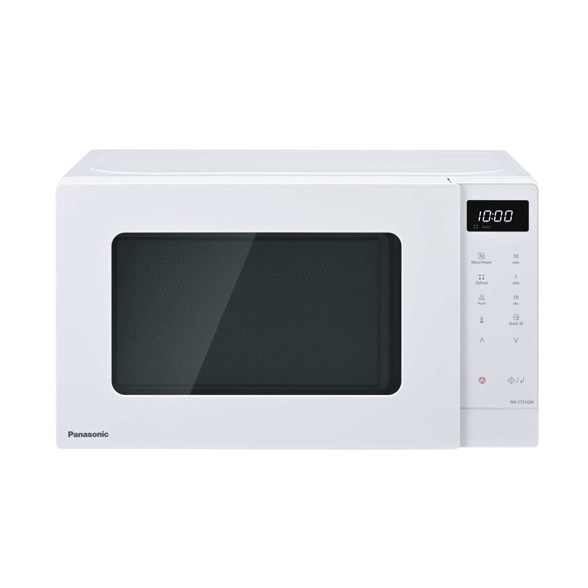 panasonic-nn-st21qwepg-forno-a-microonde-solo-20-litri-800w-bianco-con-11-progra image 2