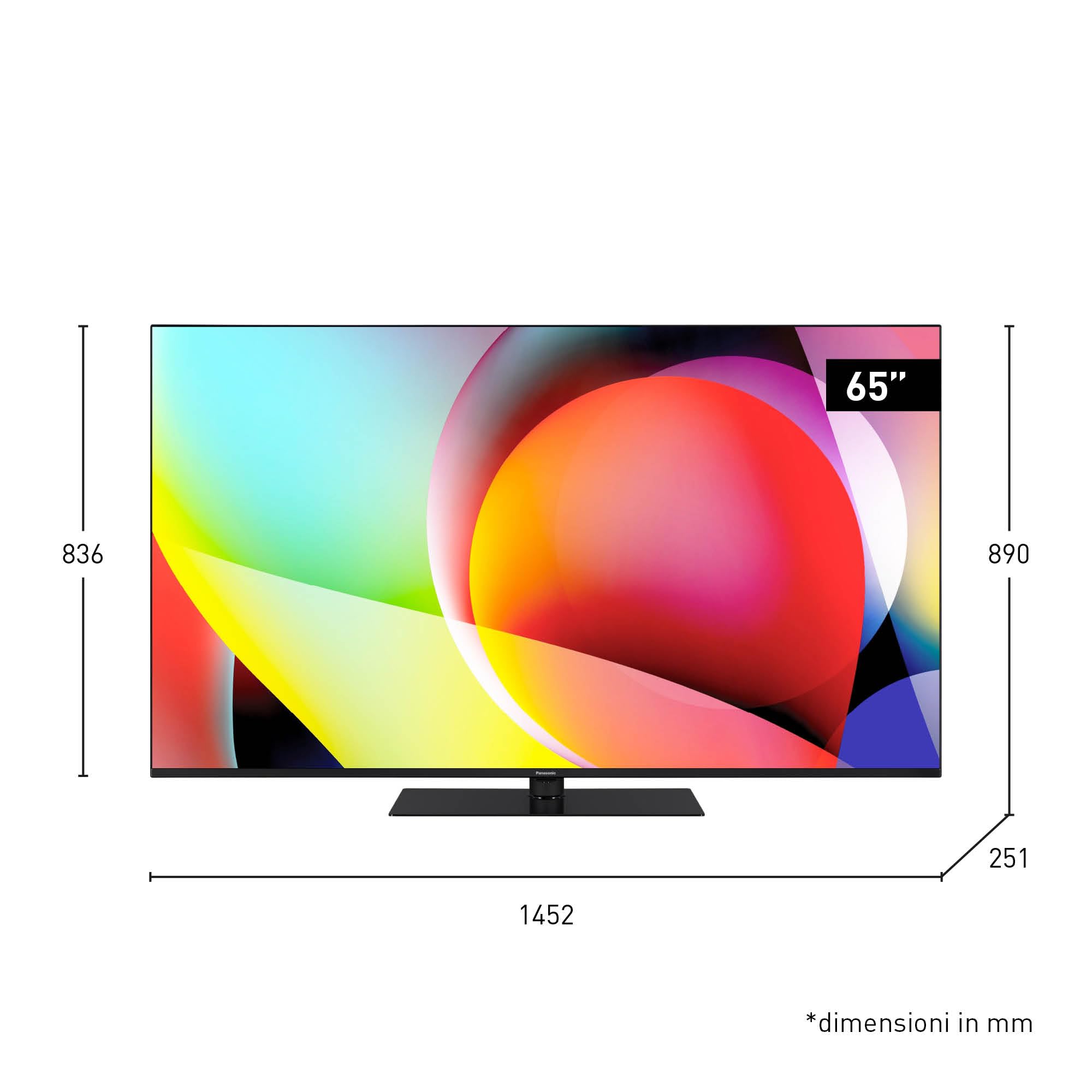panasonic-tn-65w70aez-serie-w70-smart-tv-led-4k-ultra-hd-65-pollici-2024-con-goo image 3