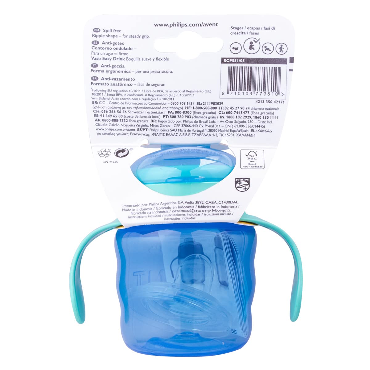 philips-avent-scf551-05-tazza-in-silicone-con-beccuccio-morbido-tazza-evolutiva- image 4
